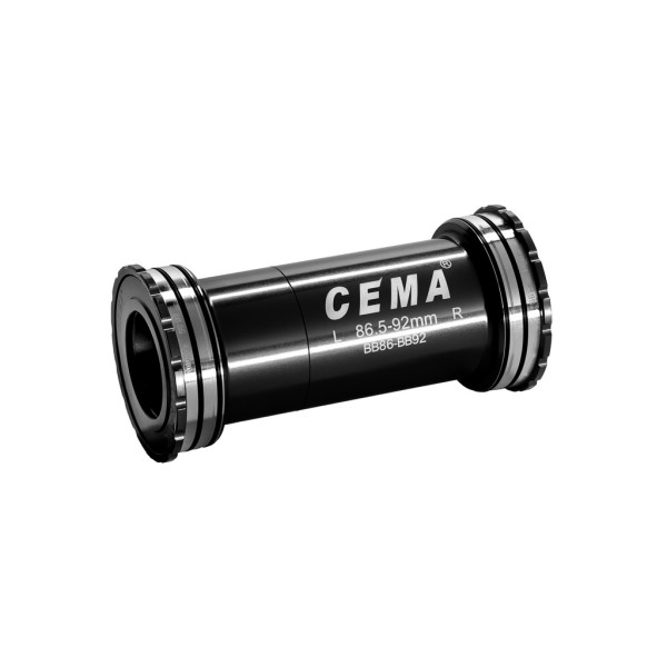 Cema centra gultņi | Shimano | PressFit BB86-BB92 | Nerūsējošais tērauds | Melns