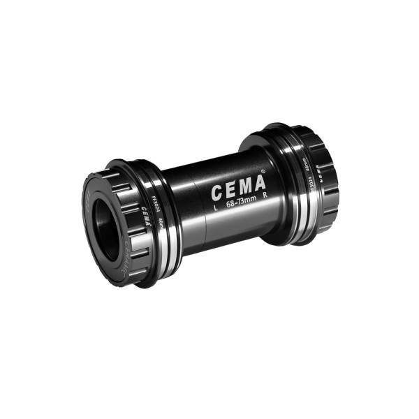 Cema centra gultņi | Shimano | PressFit PF30 68/73 mm | Nerūsējošais tērauds | Melns