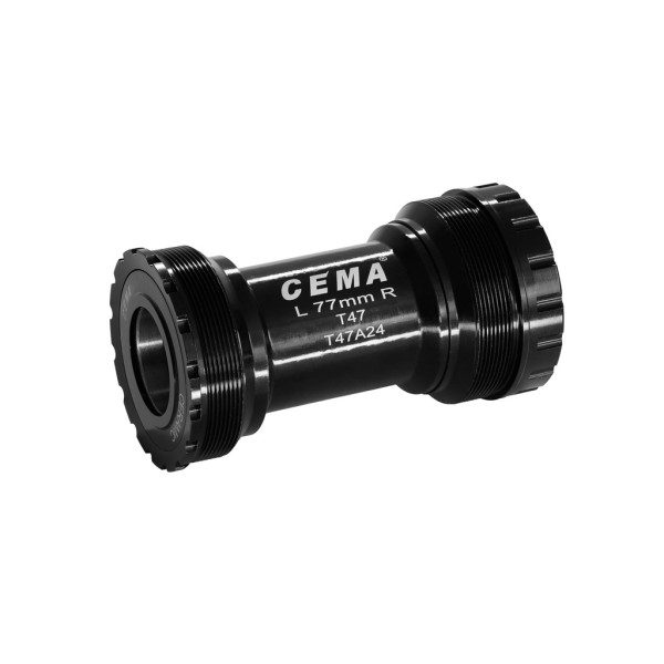 Cema centra gultņi | Shimano | T47A 77 mm | Ceramic | Black