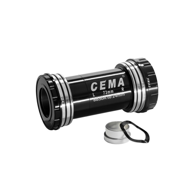 Cema centra gultņi | SRAM GXP | BB30A 73 mm | Ceramic | Black