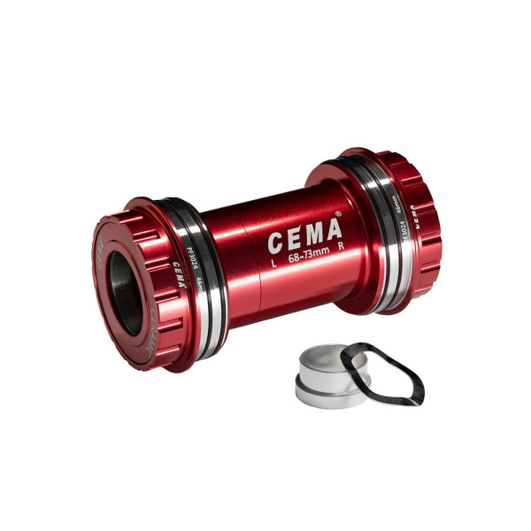 Cema centra gultņi | SRAM GXP | PressFit PF30 68/73 mm | Nerūsējošais tērauds | Sarkans Cema centra gultņi | SRAM GXP | PressFit PF30 68/73 mm | Nerūsējošais tērauds | Sarkans