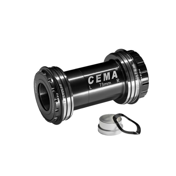 Cema centra gultņi | SRAM GXP | PressFit PF30A 73 mm | Keramika | Black