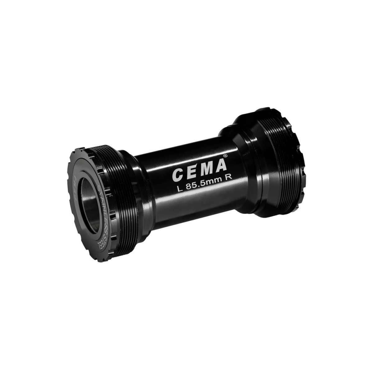 Cema centra gultņi | TREK Shimano | T47 85,5 mm | Nerūdijantis plienas | Black