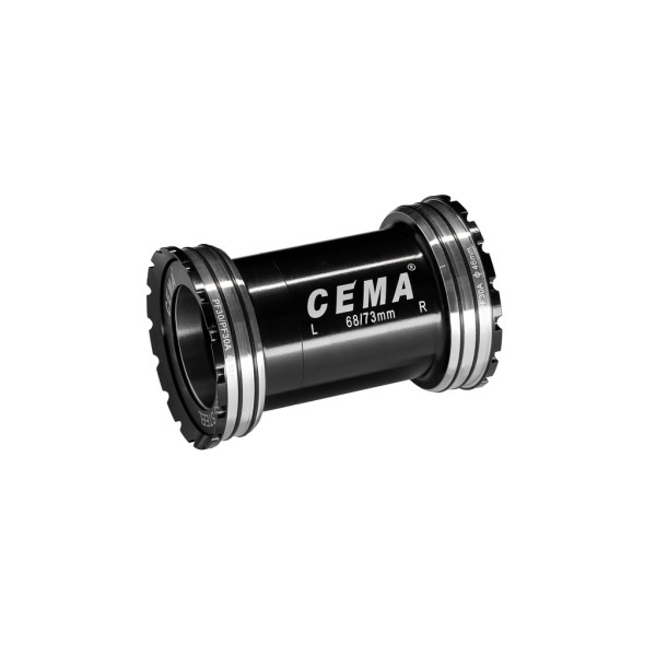 Cema centra gultņi | BB30/PF30 | PressFit PF30 68/73 mm | Nerūsējošais tērauds | Melns