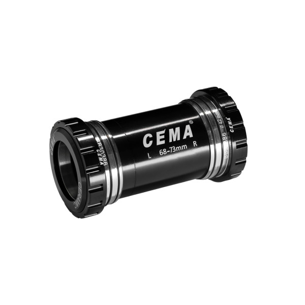 Cema centra gultņi | PRAXIS M30 | BB30 68/73 mm /keramika | Melns
