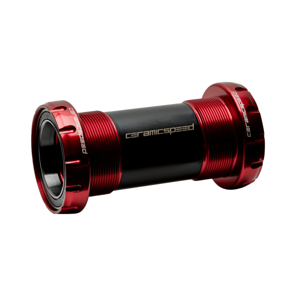 CeramicSpeed centra gultņi | FSA/Rotor | BSA 86 mm | Pārklāts | Sarkans