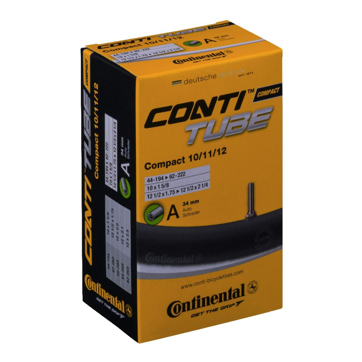 Continental Compact 10/11/12" kamera | AV 34 mm | 44/62-194/222