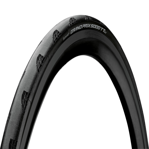 Continental Grand Prix 5000 TT TR 28" salokāma riepa | Black - Black
