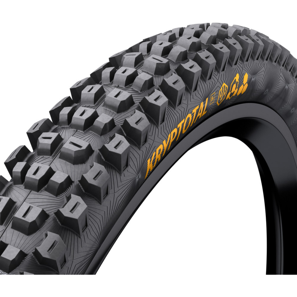 Continental Kryptotal-FR Downhill Soft 29" TL-Ready salokāma riepa | Black - Black