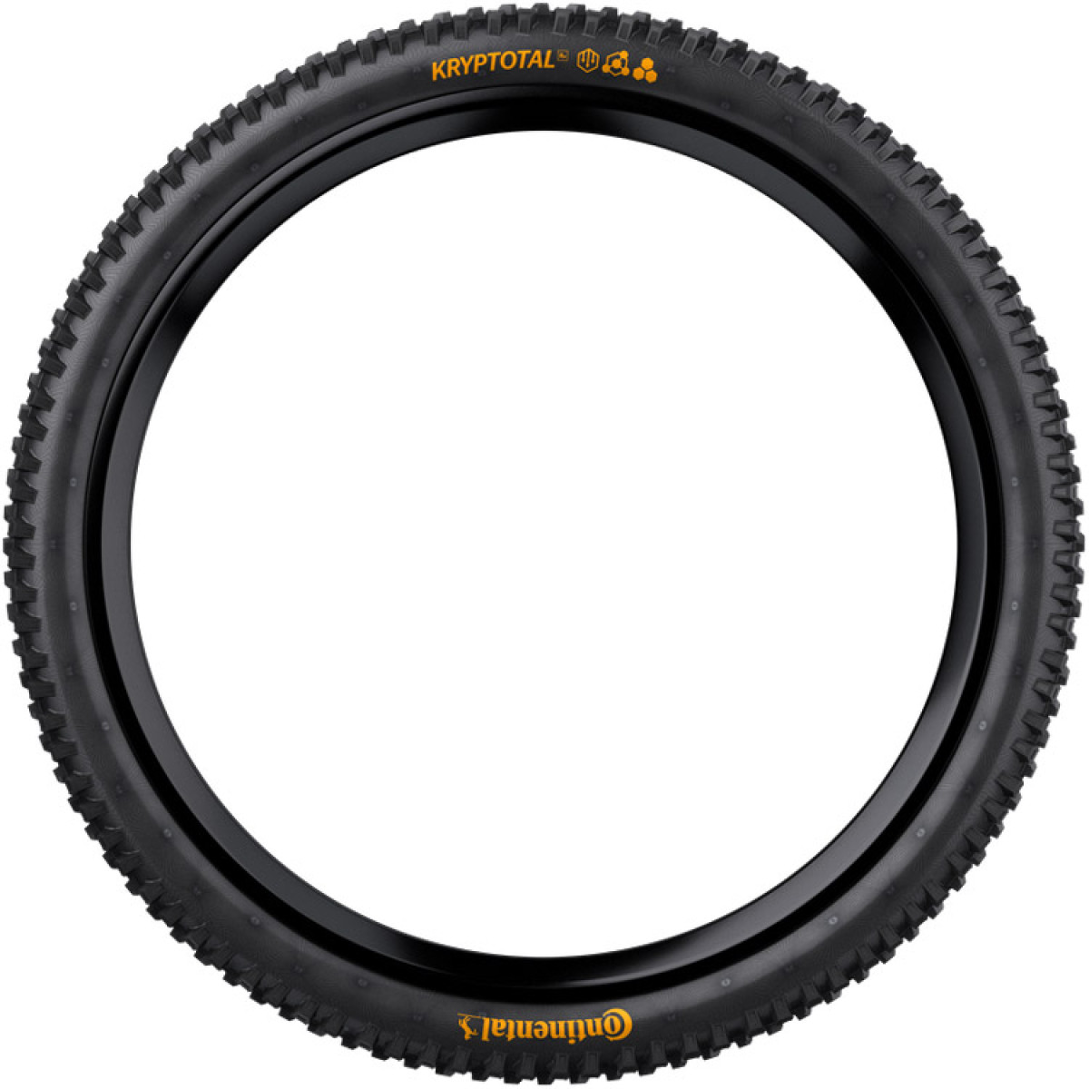 Continental Kryptotal-FR Downhill Soft 29" TL-Ready salokāma riepa | Black - Black