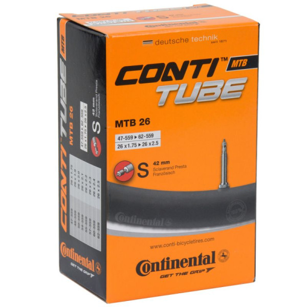 Continental MTB 26" kamera | SV | 47/62-559 Continental MTB 26" kamera | SV | 47/62-559