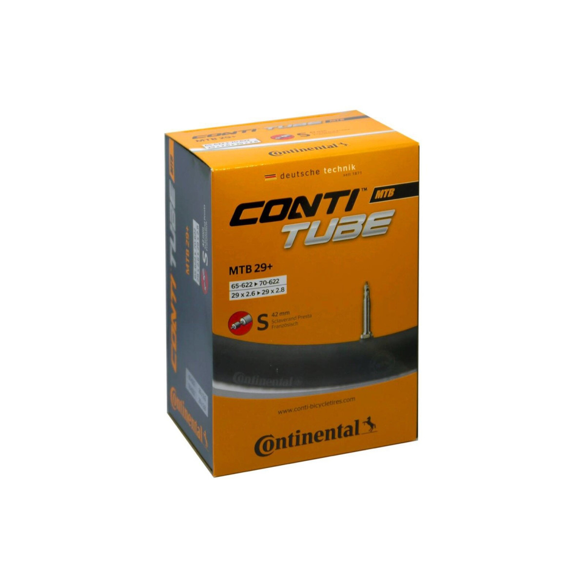Continental MTB 29" Wide kamera | SV 42mm | 65/70-622