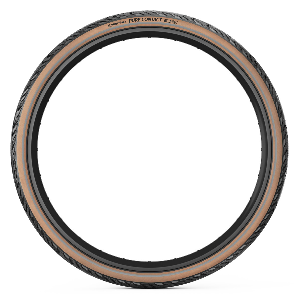 Continental Pure Contact 27,5" salokāma riepa | Black - Coffee - Graphite Reflex