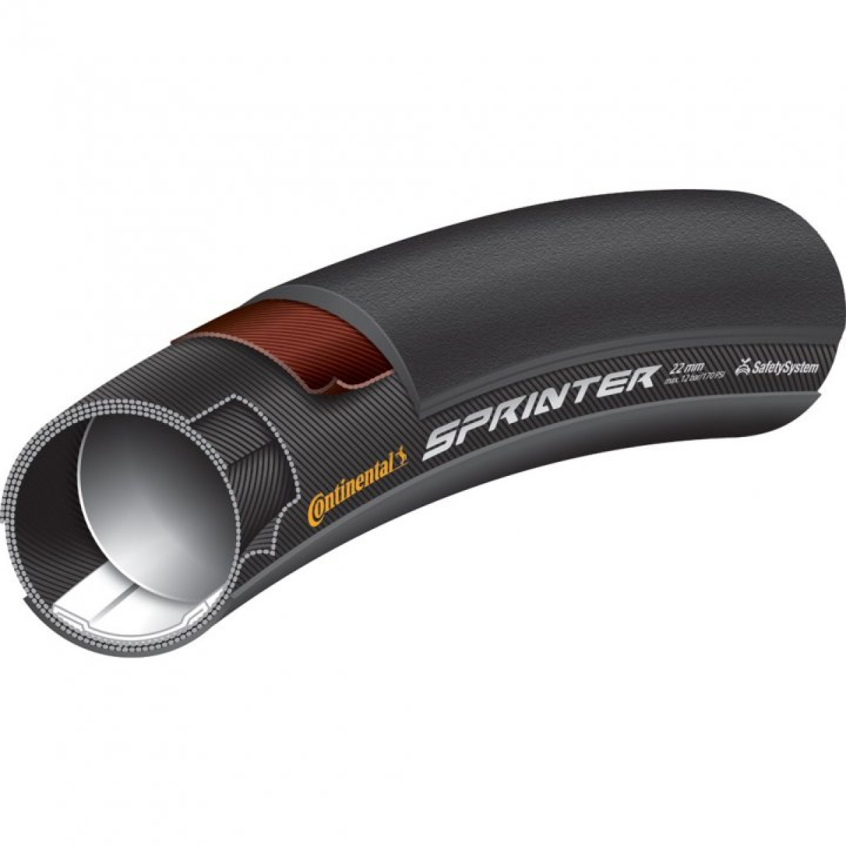 Continental Sprinter 28" līmējama riepa