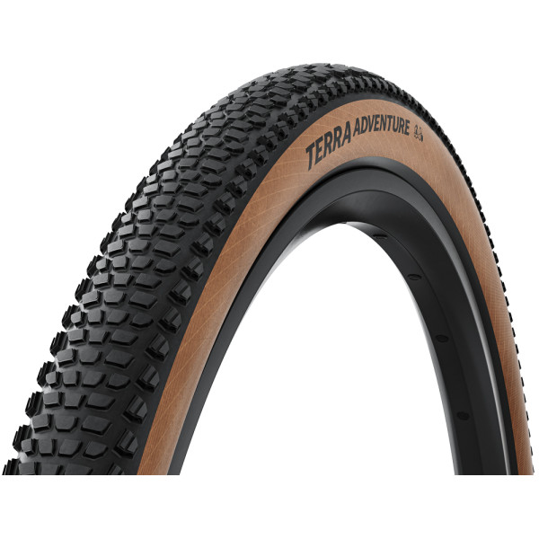 Continental Terra Adventure Trail Grip 28" TLR salokāma riepa | Black - Transparent