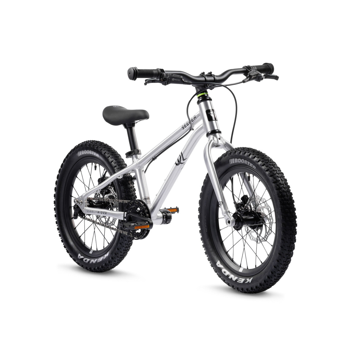 Early Rider Seeker 16" bērnu velosipēds | Brushed Aluminium