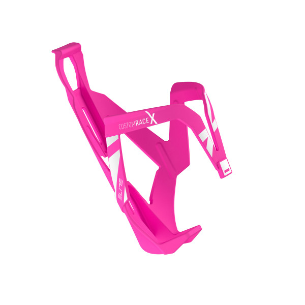 Elite Custom Race X pudeles turētājs | Pink Glossy - White Graphic