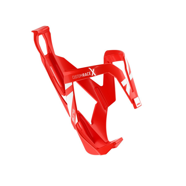 Elite Custom Race X pudeles turētājs | Red Glossy - White Graphic
