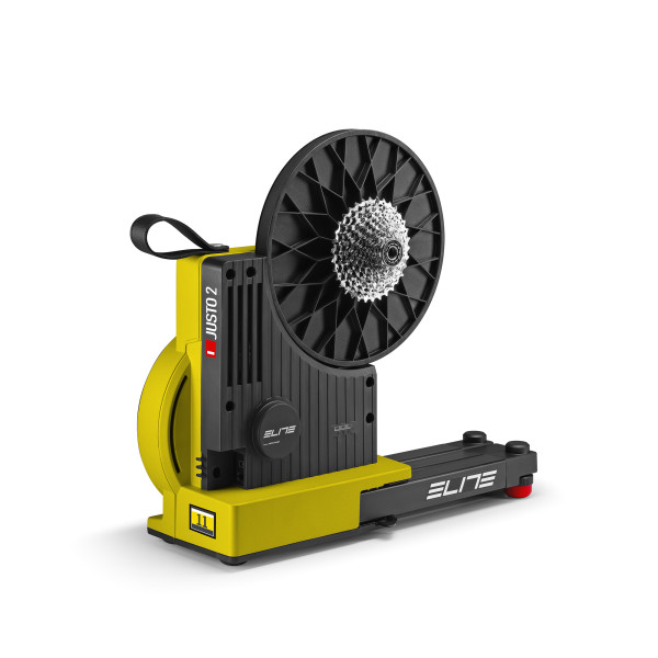 Elite Justo 2 velotrenažieris | Yellow Limited Edition