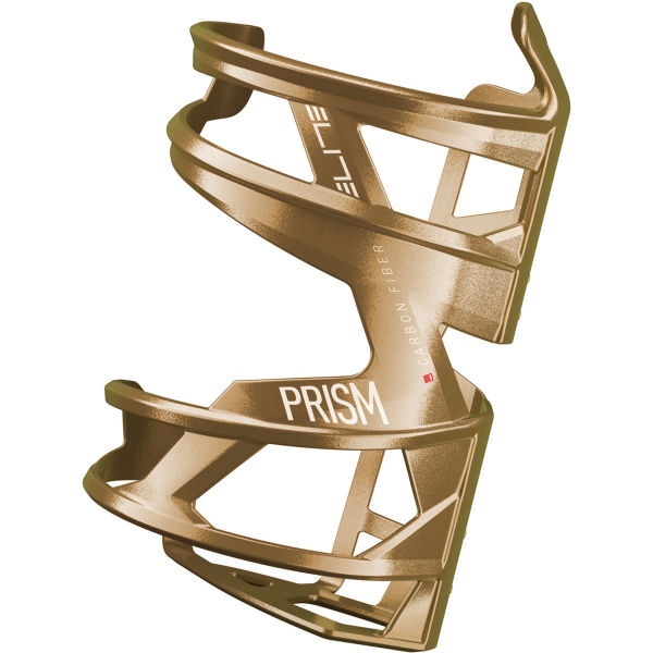 Elite Prism oglekļa pudeles turētājs | Kreisais | Zelta metāls - Balts