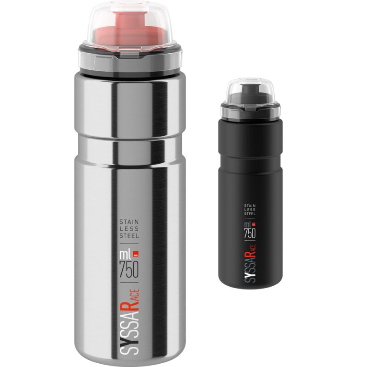 Elite Syssa Race pudele 750 ml | Sudraba spīdums