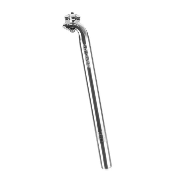 Ergotec Hook sēdekļa stute | 25mm Offset | 27.2mm | Silver Ergotec Hook sēdekļa stute | 25mm Offset | 27.2mm | Silver