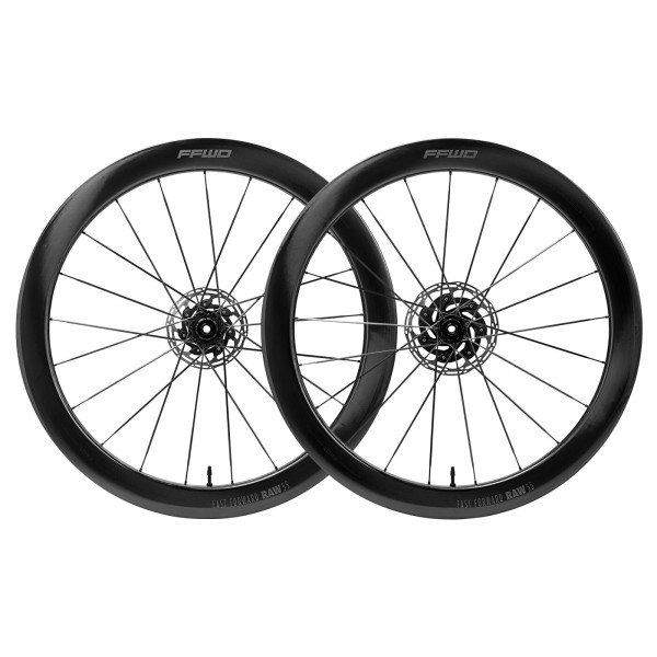 Fast Forward RAW 55 oglekļa ratu komplekts | Gloss Black