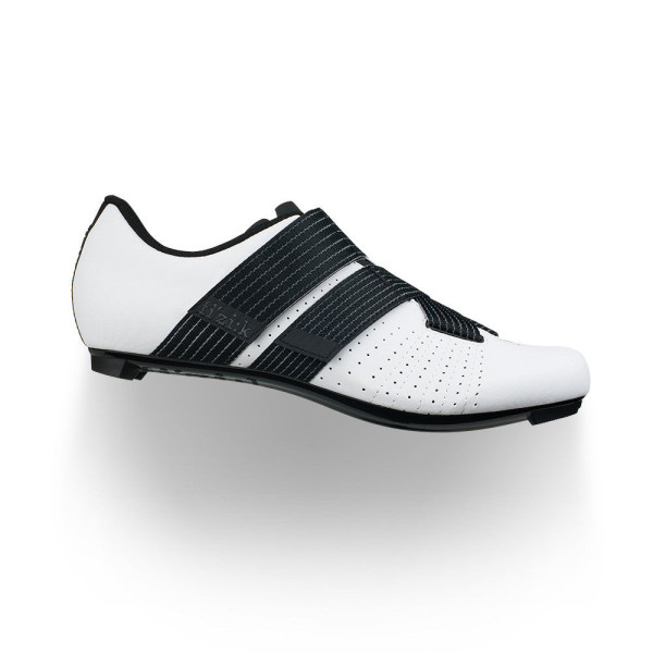 Fizik Tempo Powerstrap R5 šosejas apavi | White - Black