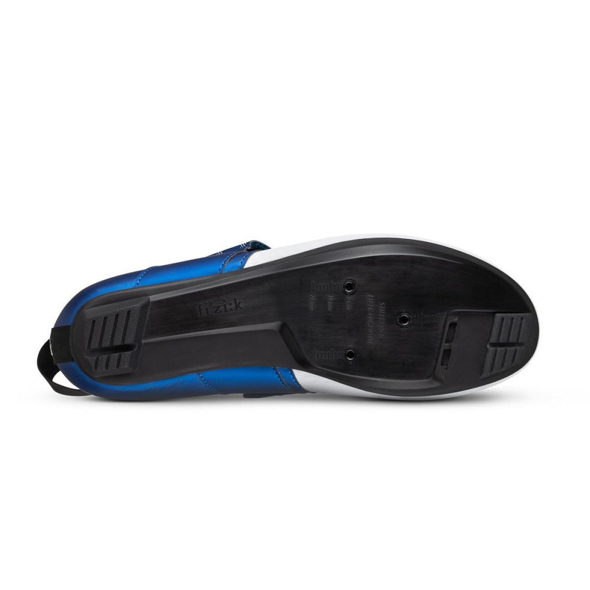 Fizik Transiro Hydra triatlona apavi | White - Metal Blue