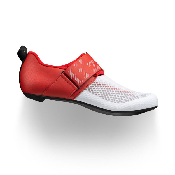 Fizik Transiro Hydra triatlona apavi | White - Metal Red