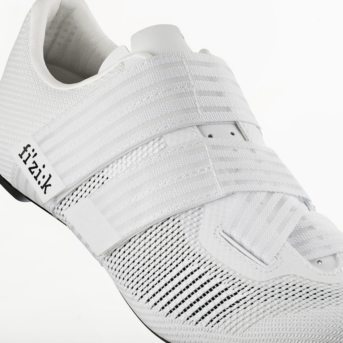 Fizik Vento Powerstrap Aeroweave šosejas apavi | White - White