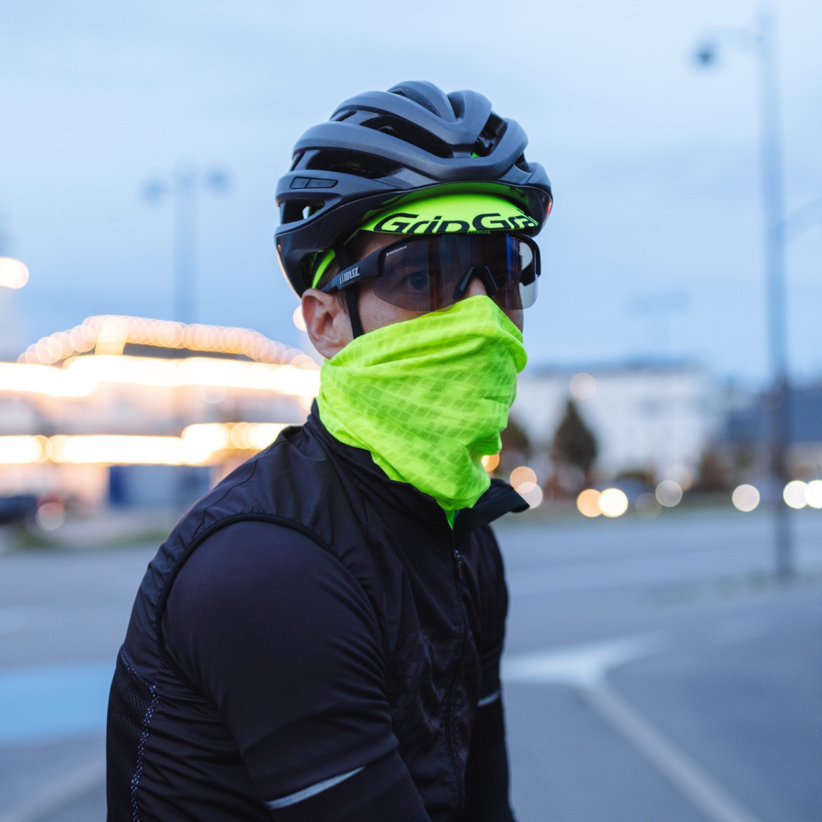 Daudzfunkcionāls kakla sildītājs | Yellow Hi-Vis