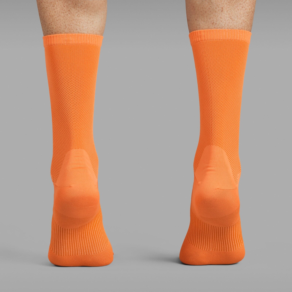 GripGrab Vieglas gaisa plūsmas zeķes | Orange Hi-Vis