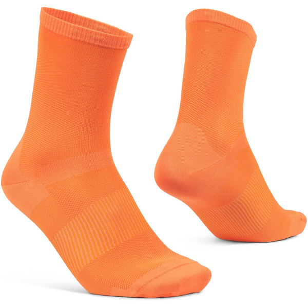 GripGrab Vieglas gaisa plūsmas zeķes | Orange Hi-Vis