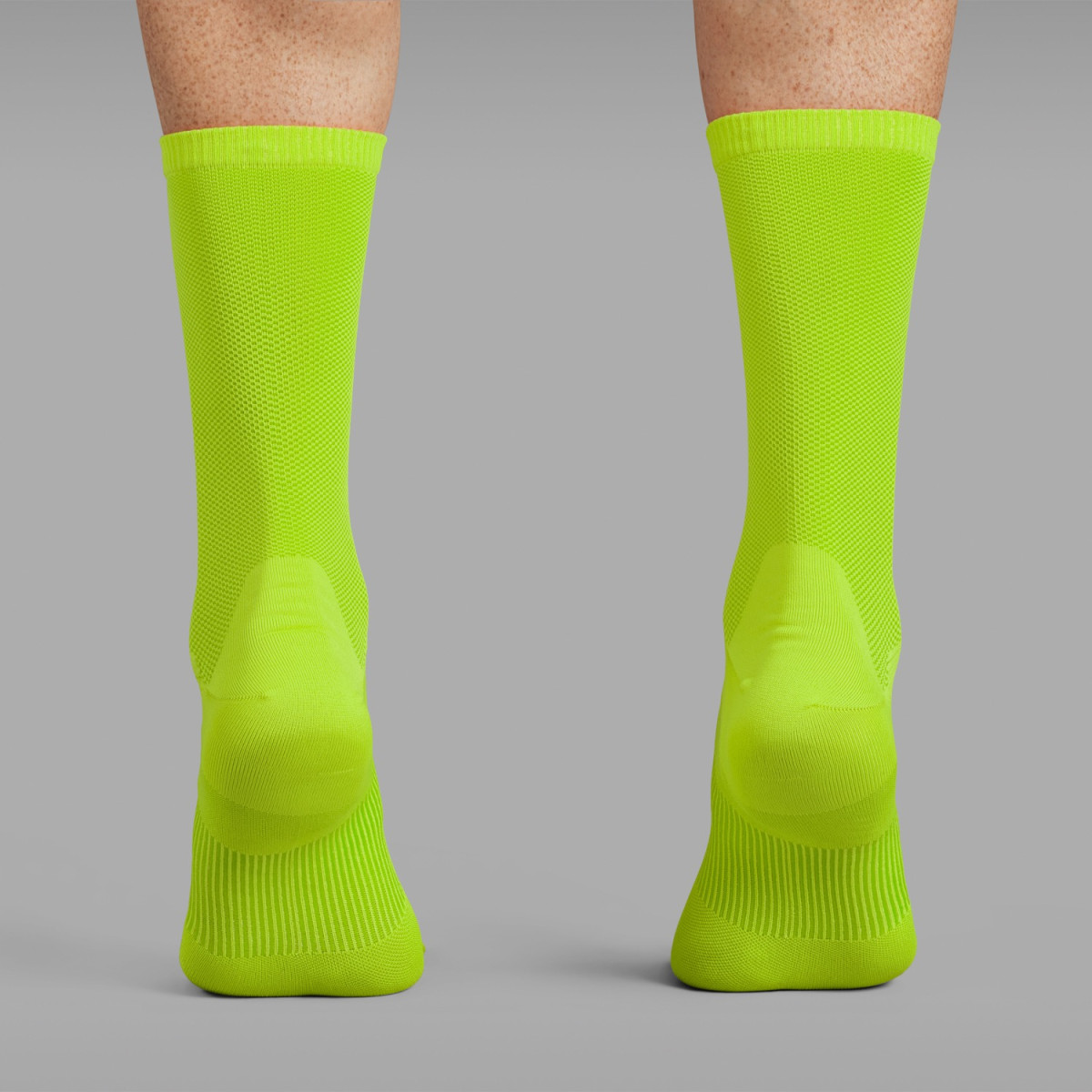 GripGrab Vieglas gaisa plūsmas zeķes | Yellow Hi-Vis