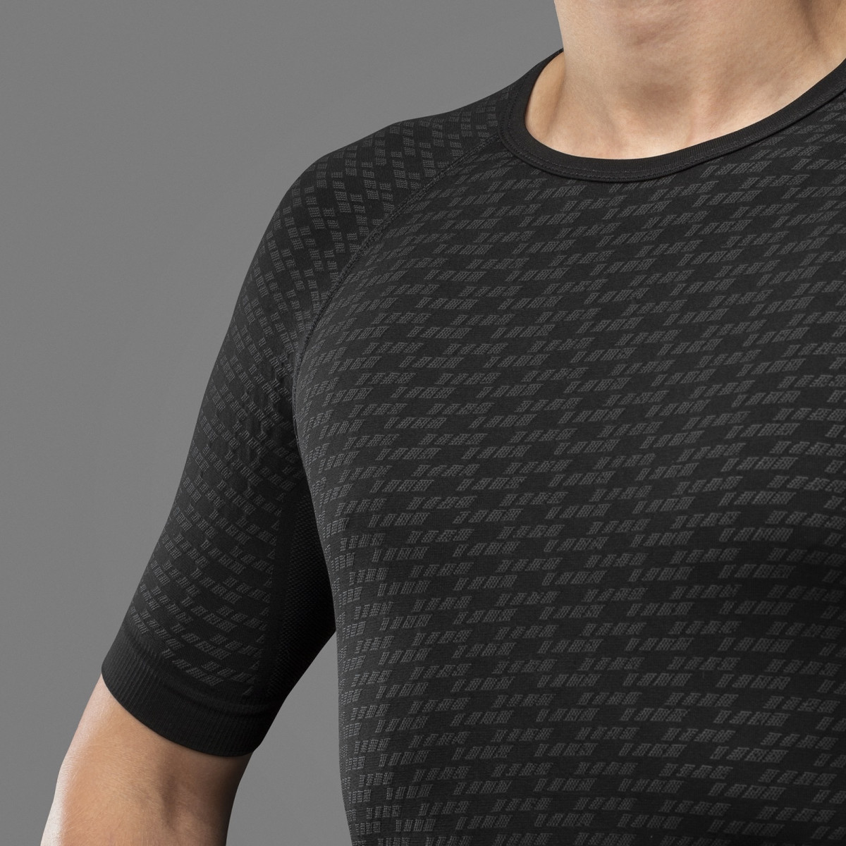 GripGrab Expert bezšuvju viegls bāzes materiāls | Black