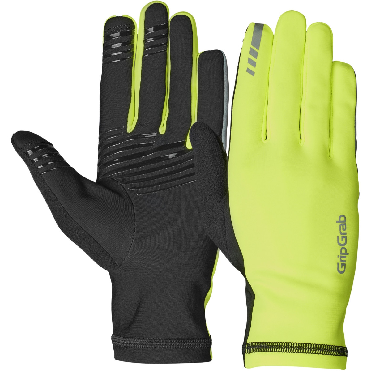 GripGrab Insulator 2 Spring-Autumn cimdi | Yellow Hi-Vis