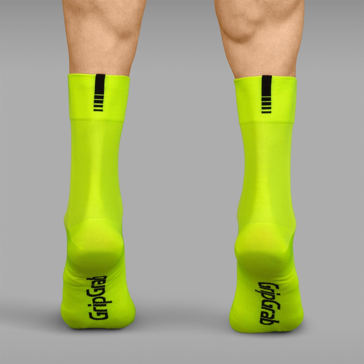 GripGrab Vieglas SL zeķes | Yellow Hi-Vis