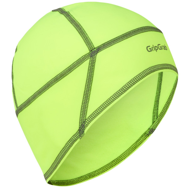GripGrab Thermo Spring-Autumn Skull Cap | Yellow Hi-Vis
