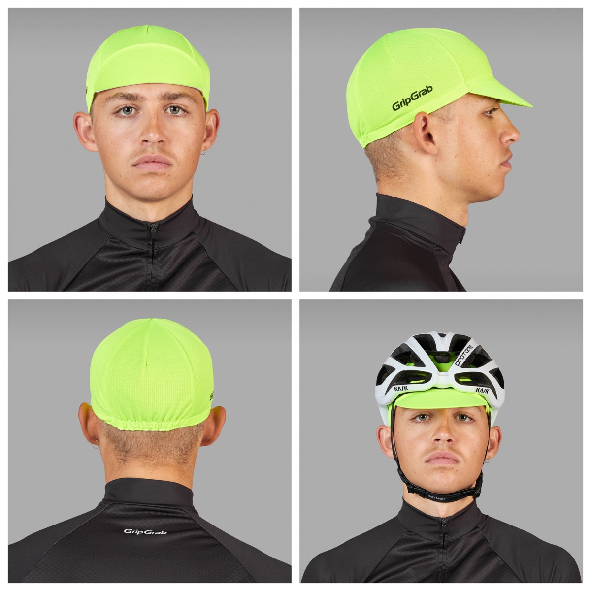 Vasaras vieglā velosipēdu cepure | Yellow Hi-Vis