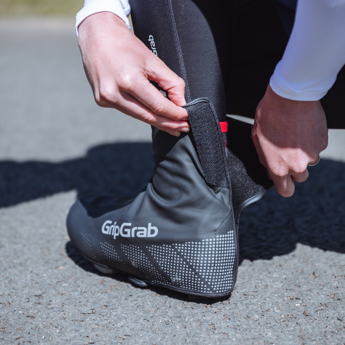 GripGrab Ride Waterproof mokasīni | Black