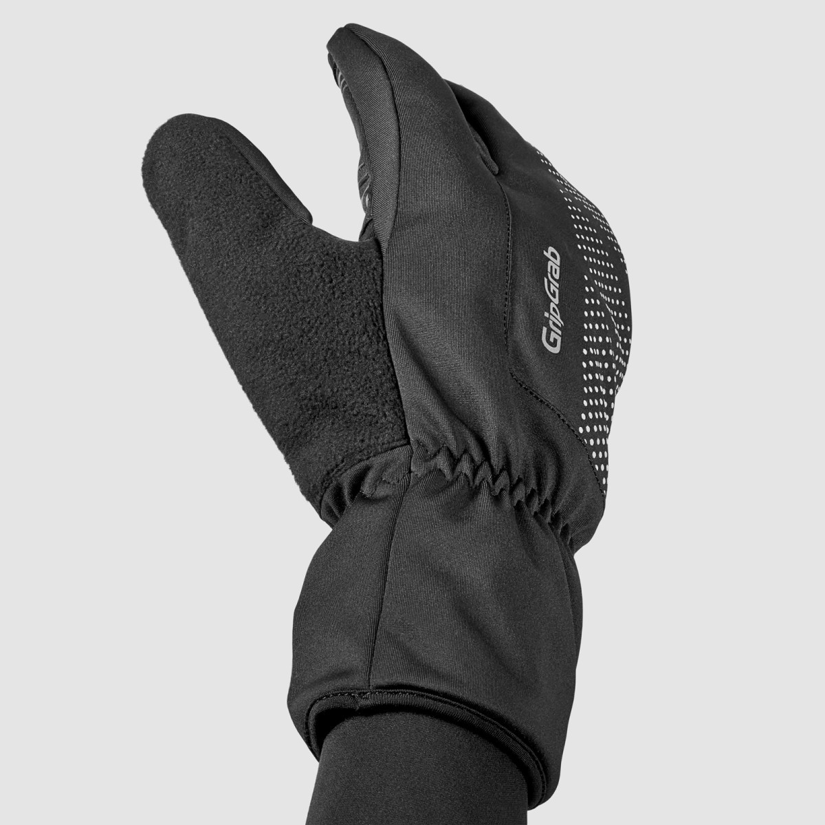 GripGrab Ride Vēja necaurlaidīgi dziļi ziemas cimdi Lobster Gloves | Black