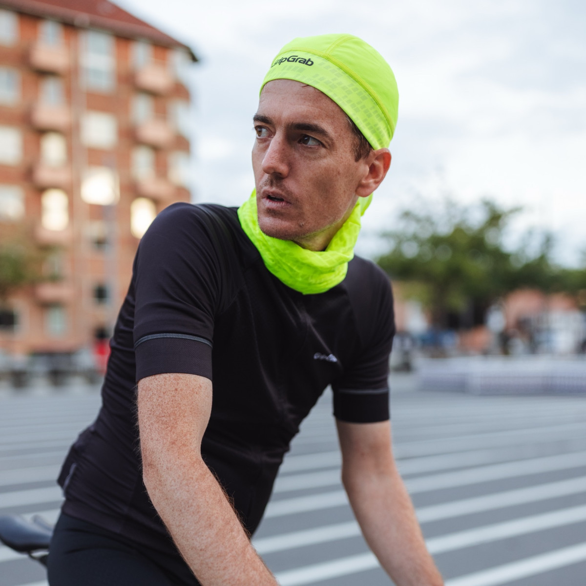 GripGrab šalle “Bandana” | Yellow Hi-Vis