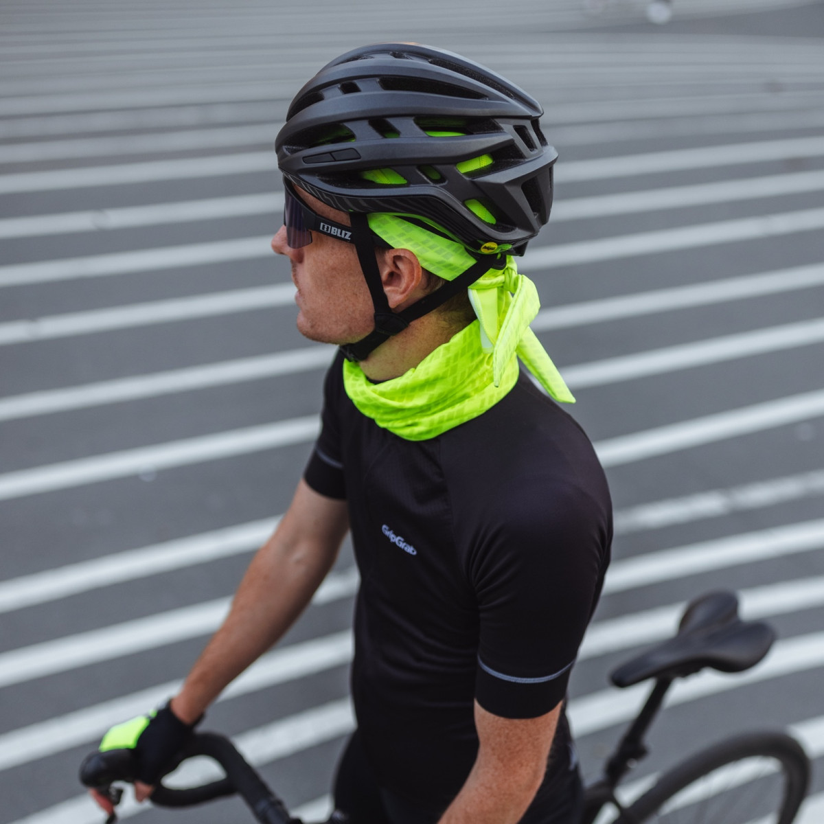 GripGrab šalle “Bandana” | Yellow Hi-Vis