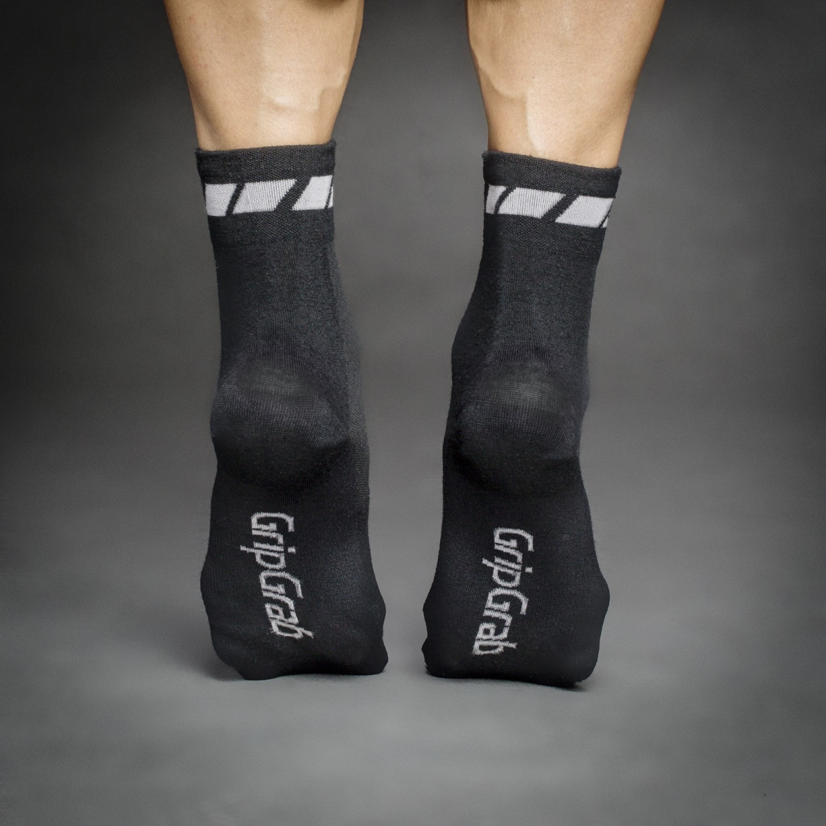 GripGrab Spring-Fall zeķes | Melnas 