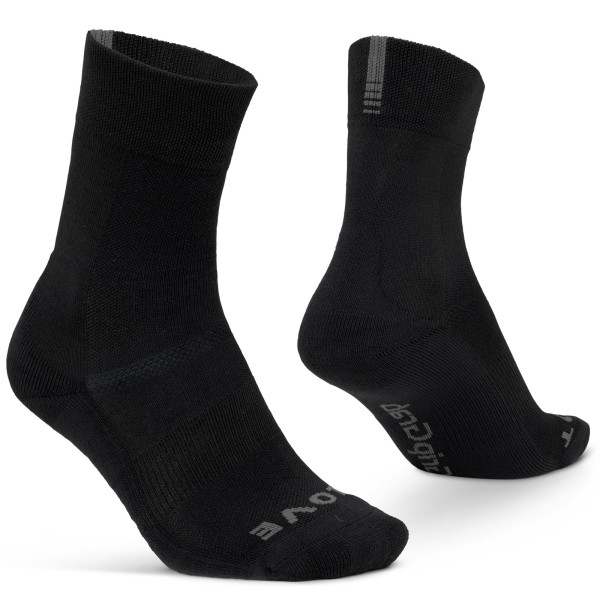 GripGrab Thermo SL ziemas zeķes | Melnas