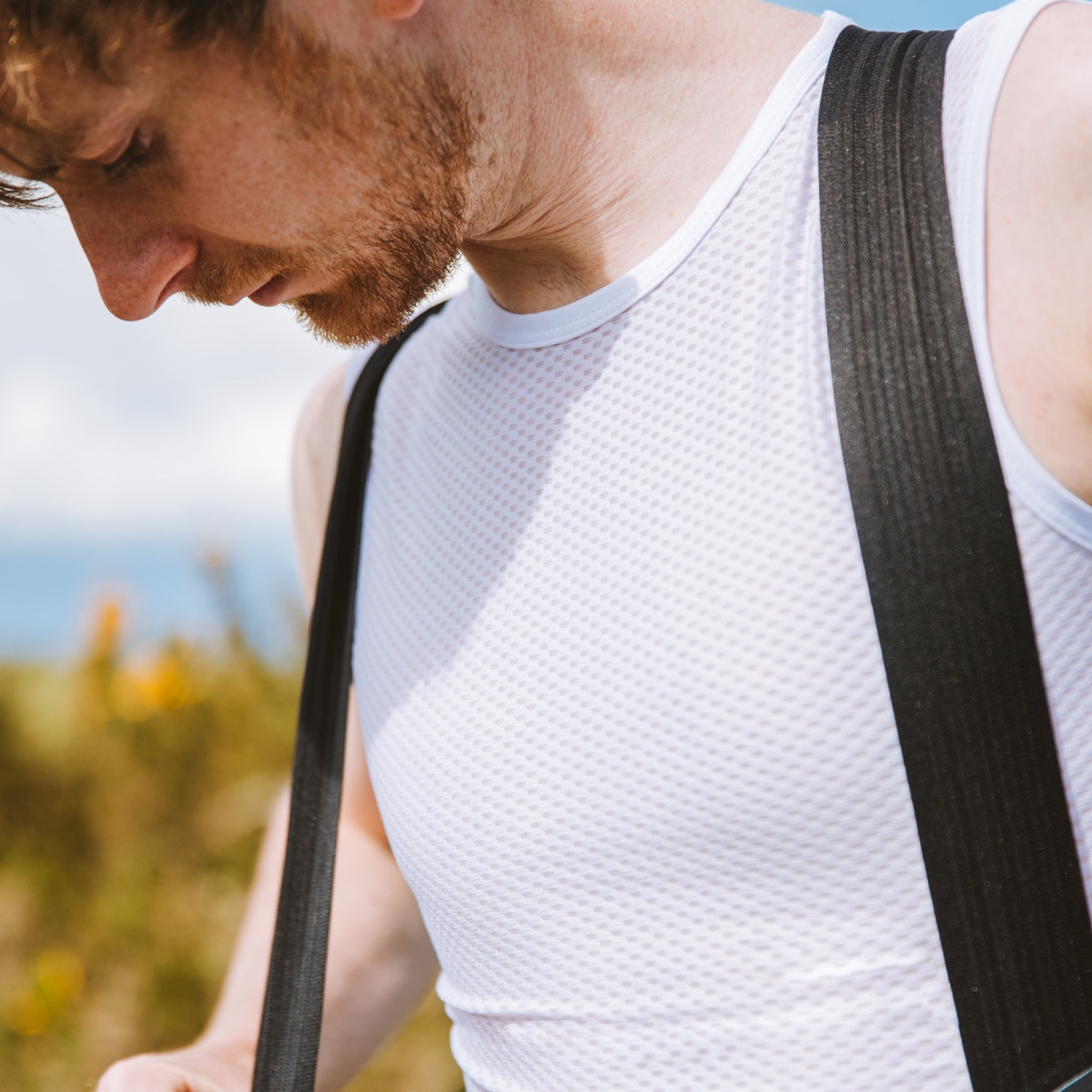 GripGrab Ultralight Sleeveless Mesh apakškrekli | White