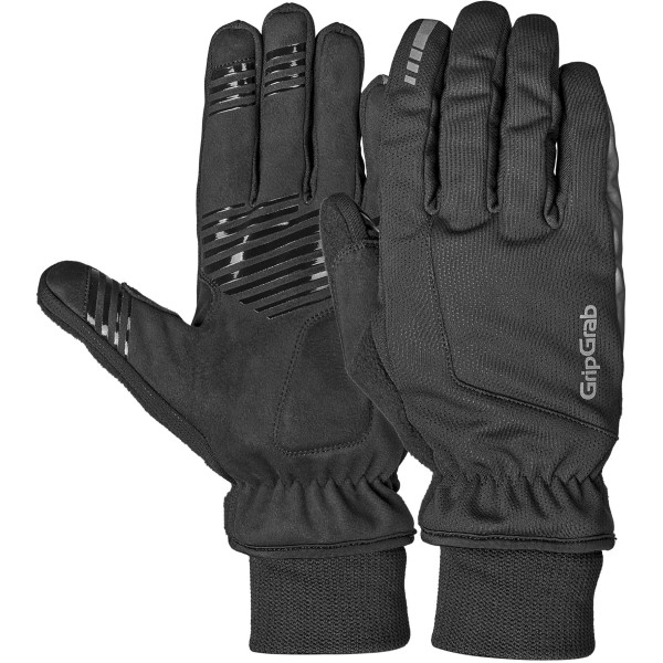 GripGrab Windster 2 Vēja necaurlaidīgi ziemas cimdi | Melni