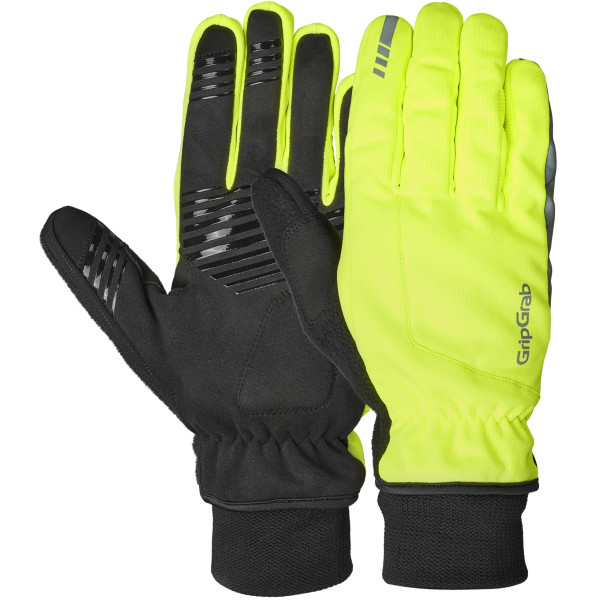 GripGrab Windster 2 Vēja necaurlaidīgi ziemas cimdi | Yellow Hi-Vis GripGrab Windster 2 Vēja necaurlaidīgi ziemas cimdi | Yellow Hi-Vis