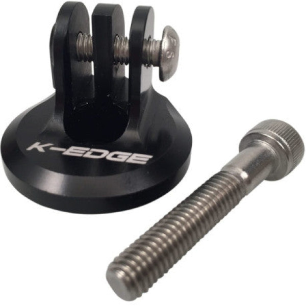 K-EDGE Go Big Top Cap velosipēda luktura/kameras stiprinājums | Black